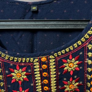 Navy blue 3xl Kurta