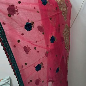 Patiala Salwar And HEAVY WORK DUPATTA