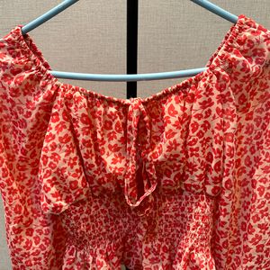 Cute Flowers Summer Top