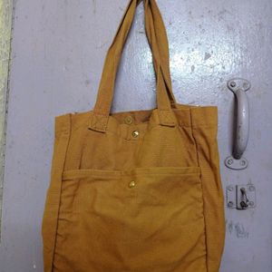 Brown Medium Sized Tote Bag