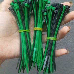 Set Of 3 Colourful Self-locking Nylon Cable Tie