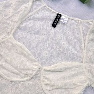 H&M Bustier Lace Top