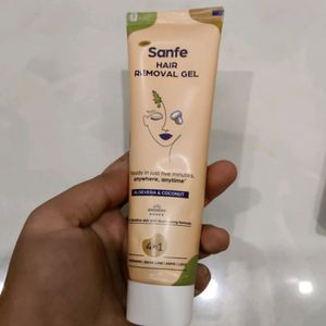 ultimate combo of sanfe hair removal product...brand new sanfe body hair vanish lotion and removal gel ❤️