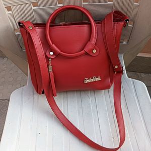 Red Sling Bag