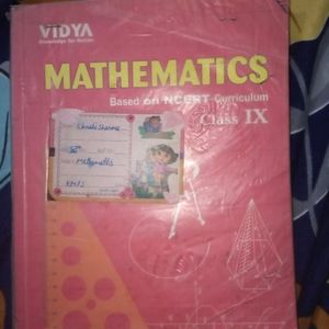 9th Maths Book Ncert Based