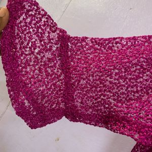 Net Top Pink