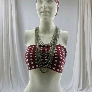 Beautiful Handmade Layers Metal Necklace