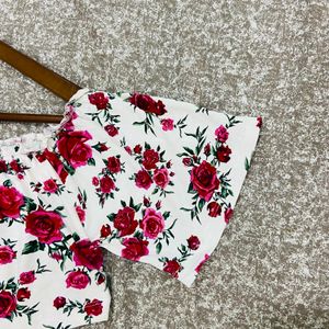 Garden Of Roses Body Con Dress