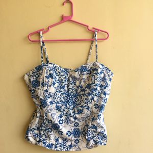 Floral Corset Top