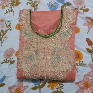 Neck Embroidery Kurta