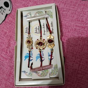 New Set Of 3 Beautiful Rakhi 😍🤩