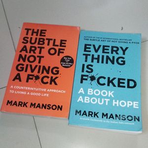 Mark Manson Books Set