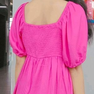 Zudio Pink Dress