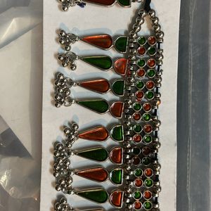 Afghani Choker With Earings