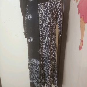 Black Kurtha Set