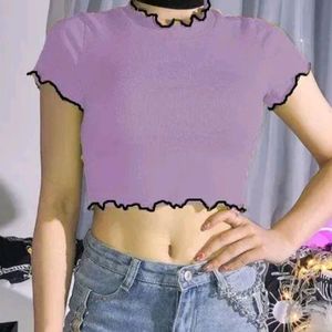 Cute Korean Crop Top