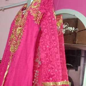 Heavy Work Anarkali Set