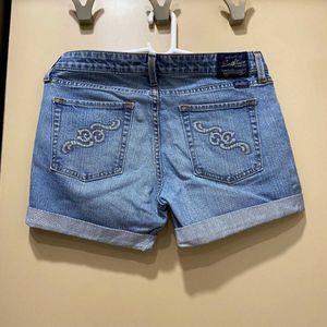 Light Blue Denim Short