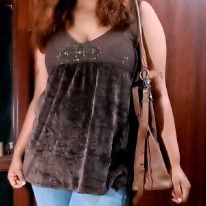 Velvet Stylish Beautiful Top