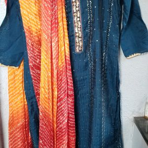 Silk Kurta Set