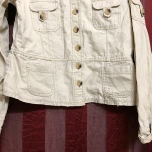 Jordache White Jacket