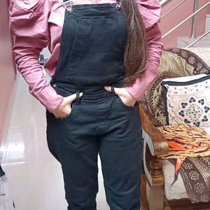 Black Roadster Dungaree