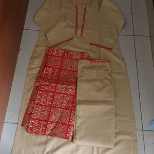 Kurti With Dupatta