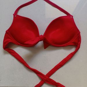 Hot Red Bikini Top