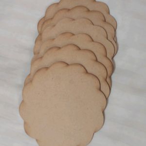 Price Drop Coasters. MDF. Set Of 6.