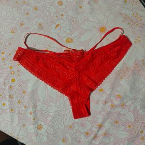 Red Net Brief For 30in Waist