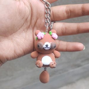 Raccoon Key Chain