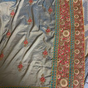 Price Negotiable Beautiful Work On Saree