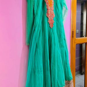 Sea Green Anarkali