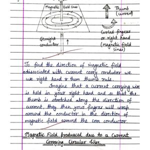 Class 10 Physics Handwritten Notes NCERT CBSE