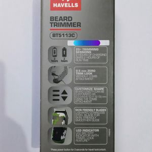 HAVELLS BT5113 Cordless Dry Trimmer (Men)