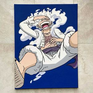 Luffy Canvas Painting//Big Size