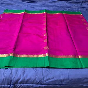 Beautiful Magenta Color Saree