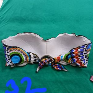 32 Bust Like New Colorful Padded Bralette