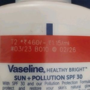 Non-Greasy Vaseline, SPF 30 Multi-vitamin UV Lotio