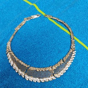 Cut Design Necklace Choker