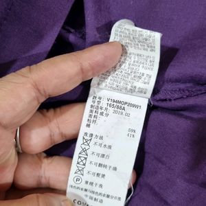 Korean Purple Dress From COVETBLAN