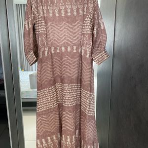 Brown Kurta