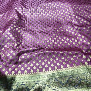 Silk Saree Totally New With Blouse