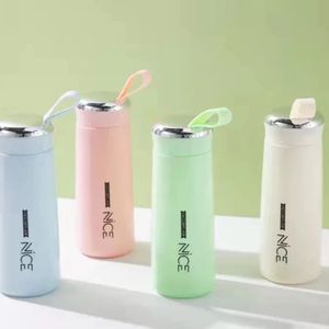 Nice flask Glass Water Bottle 400 ml Pack of 1