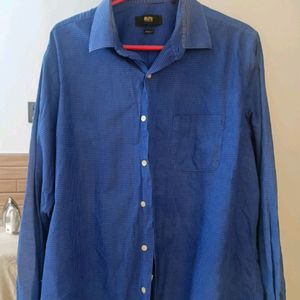 Peter England Dark Blue Shirt