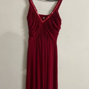 Red Sexy Vintage Prom Dress