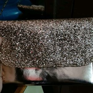 glitter sling bag