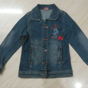 Denim Jacket For Girl 6 to 8 Year