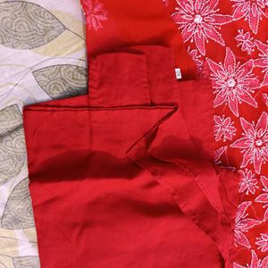 Absolutely new Chikenkari Kurta With Lining