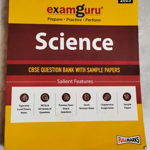 Examguru Class 10 Science CBSE Question Bank With